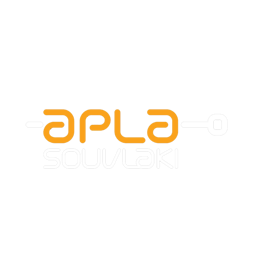 Apla Souvlaki logo.